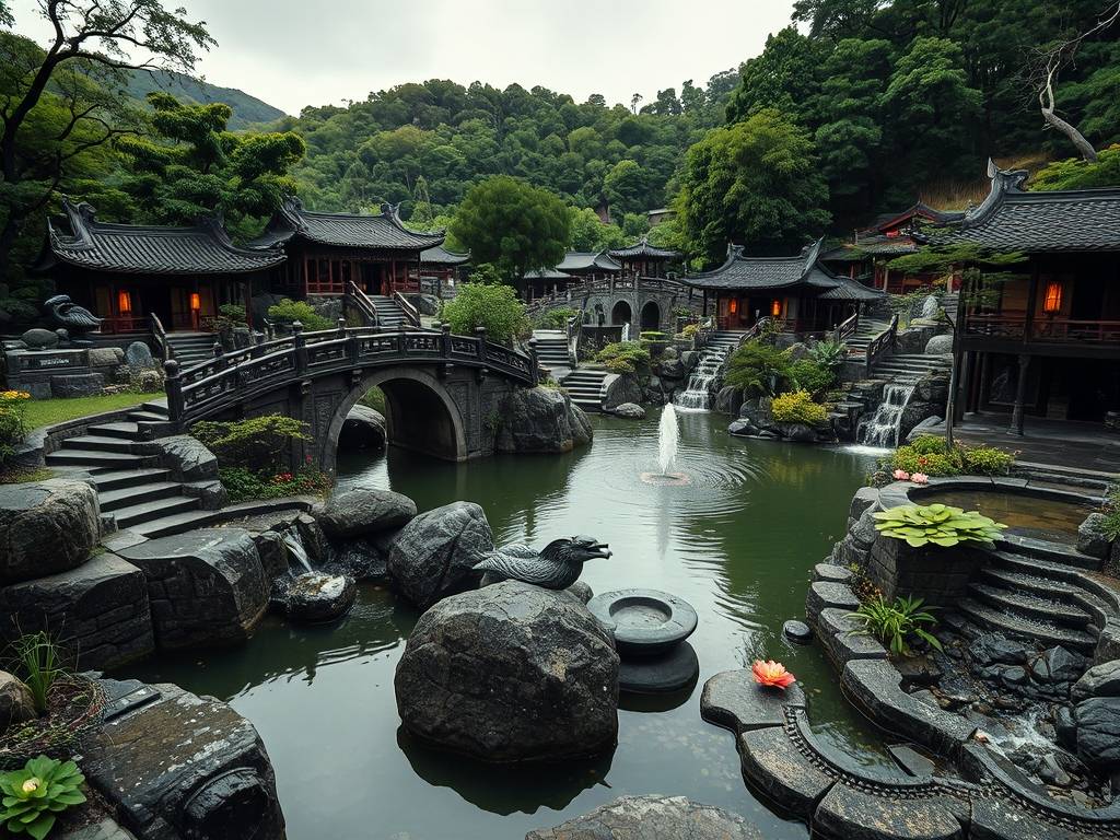 墓地风水的二十五种水法