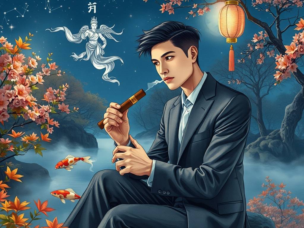 天秤座爱抽烟吗男生性格特点