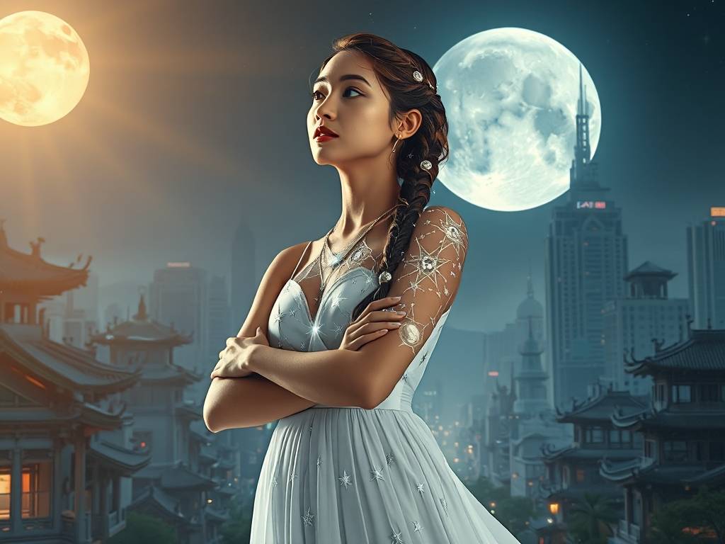 月亮星座在水瓶的女生