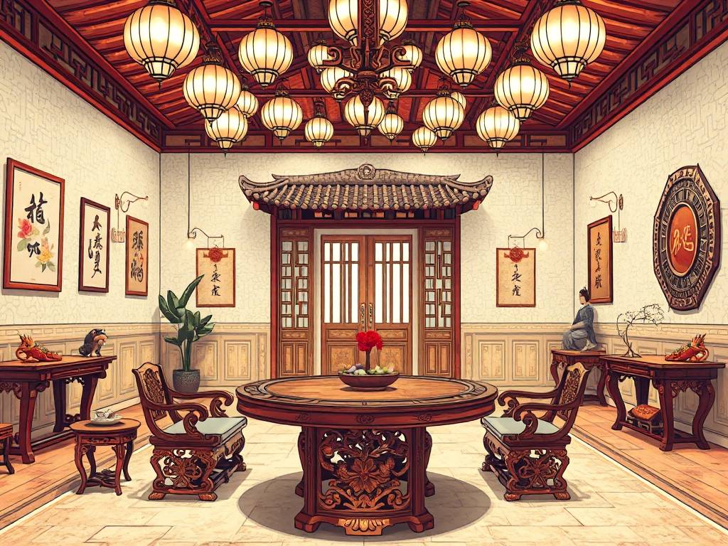 餐厅办公室风水布局图解大全
