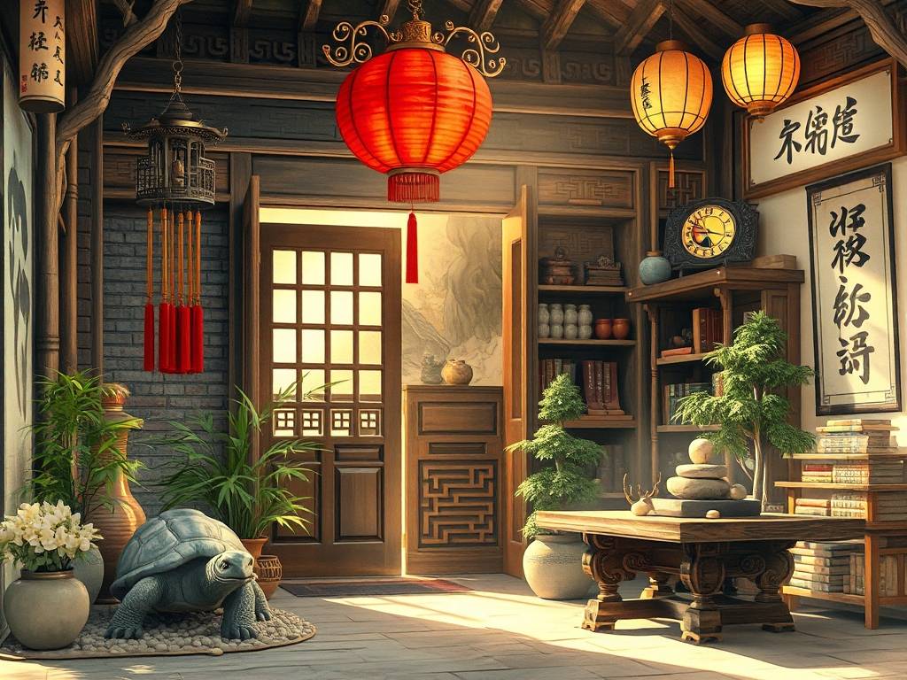 店面风水阵法图片