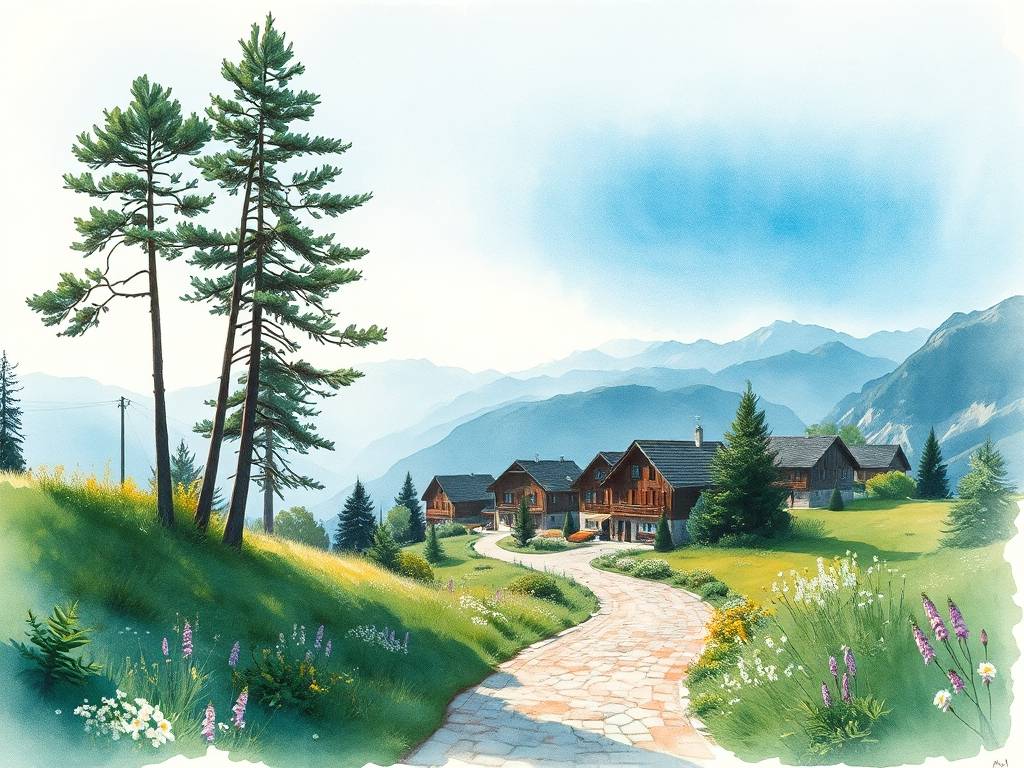 餐厅挂风景画好吗