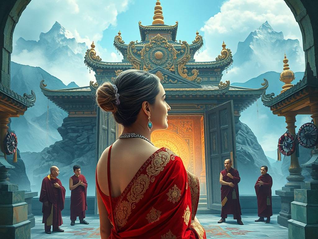 梦见进入藏寺庙交流文化的人