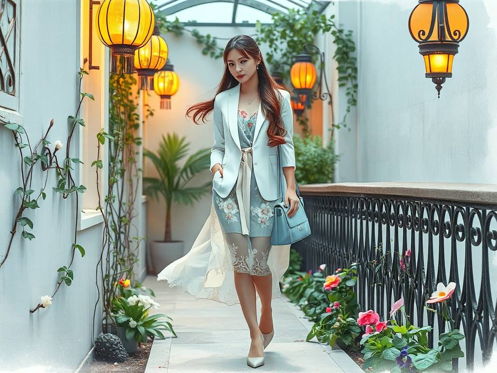 处女座非常有品味很时尚的女生