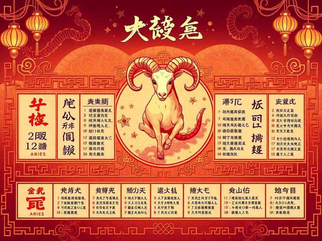 白羊座星座生肖配对表图