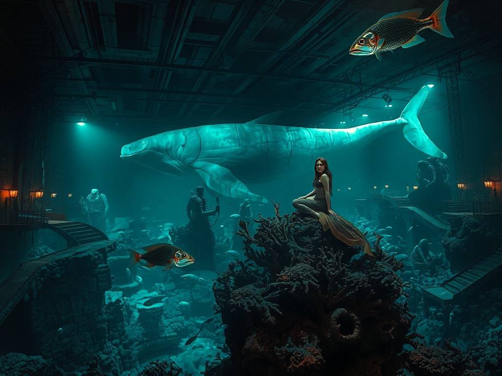 梦见水族馆里的鱼