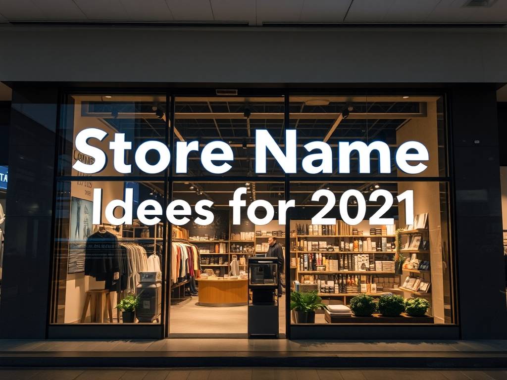 店铺取名字大全免费查询2021