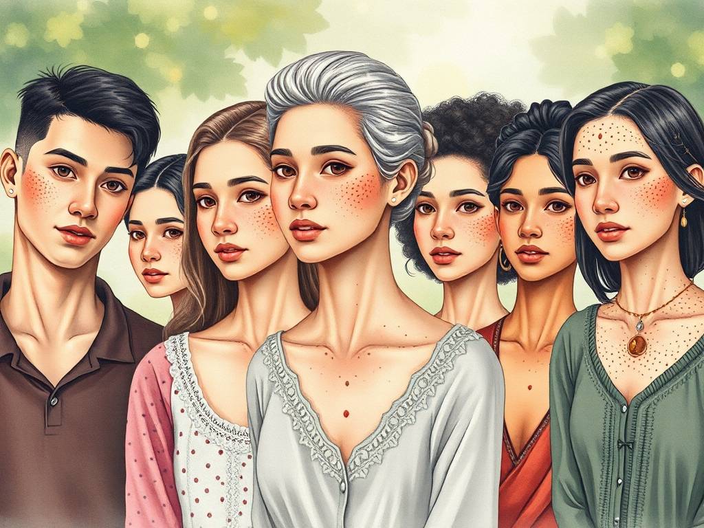 痣相图解大全 男女全身