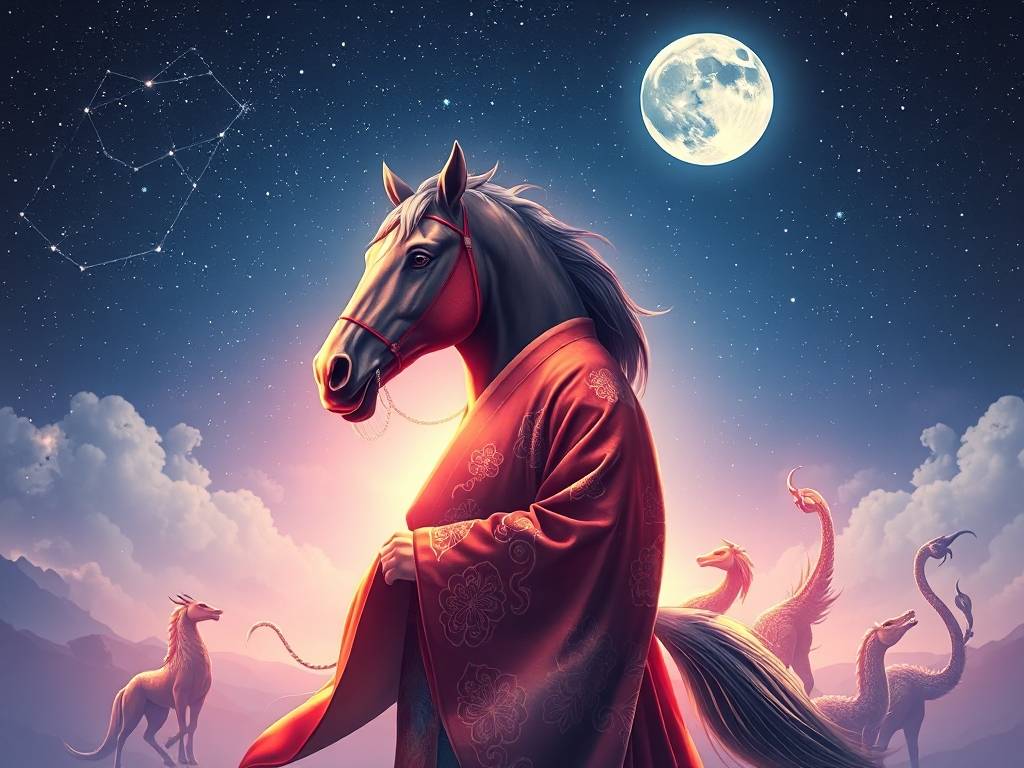 生肖马配对星座图片男性运势