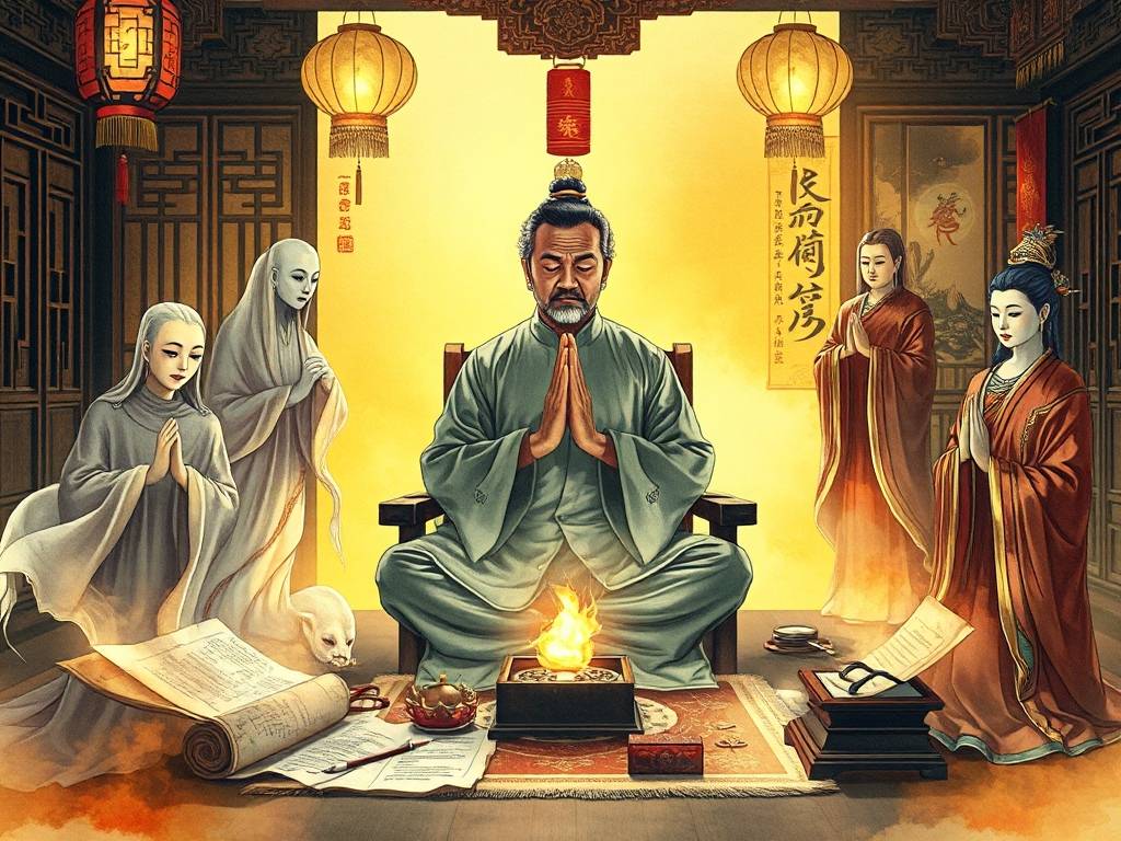 梦见鬼神佛祖什么预兆呢周公解梦