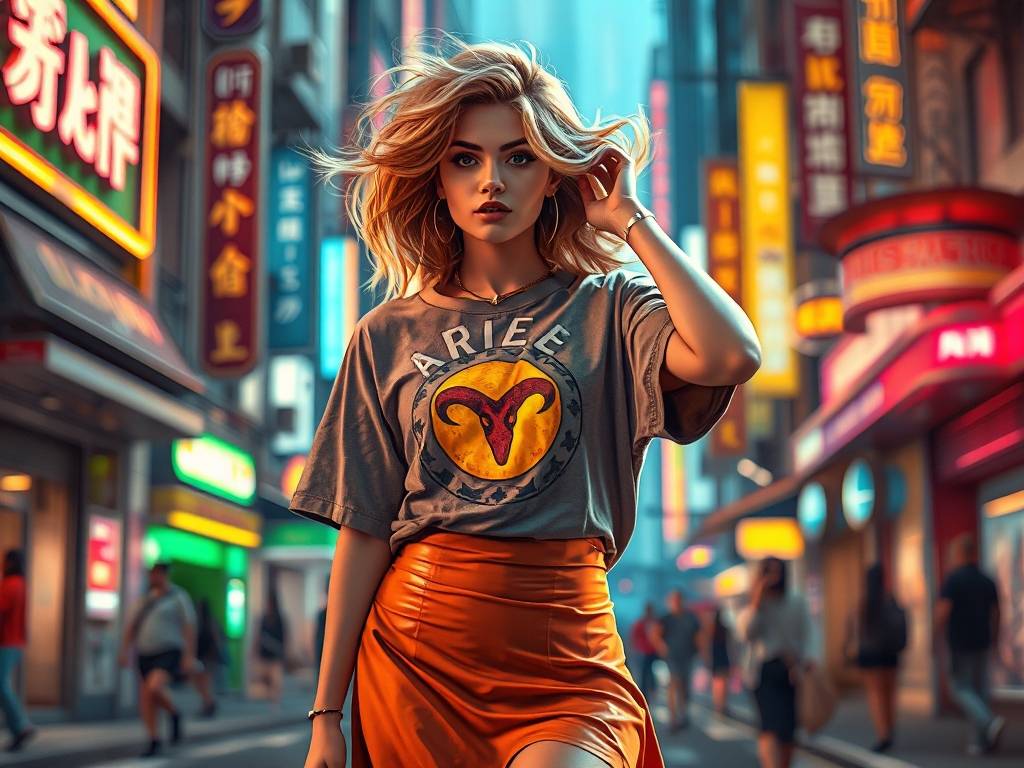 时尚潮流射手座图片女装图