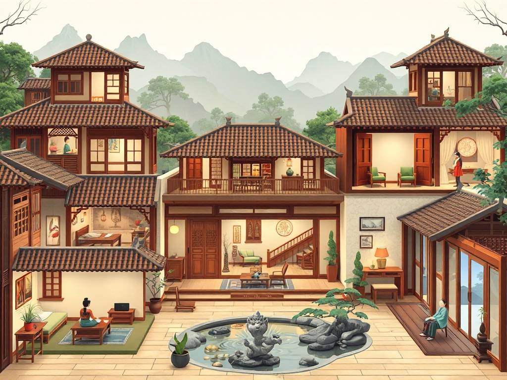阳宅风水图解100例 布局
