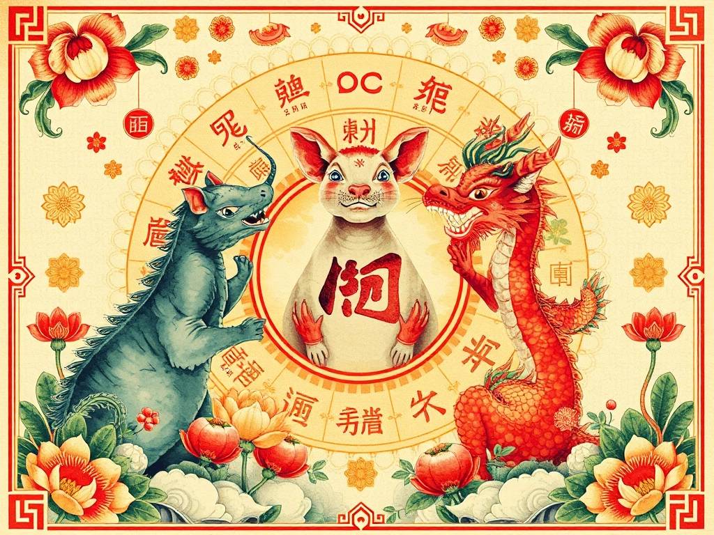 姓名生肖测字吉凶表图片大全