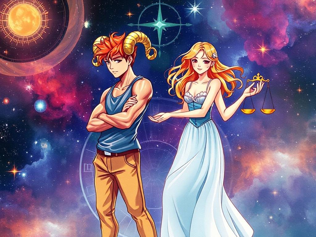 白羊座理想星座配对图片