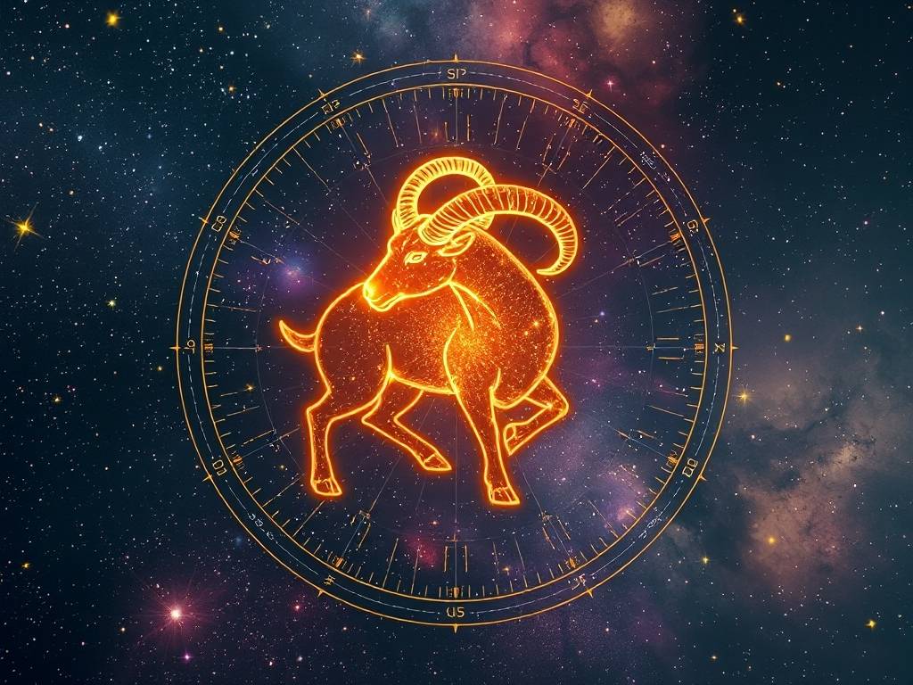 白羊座的星座图谱
