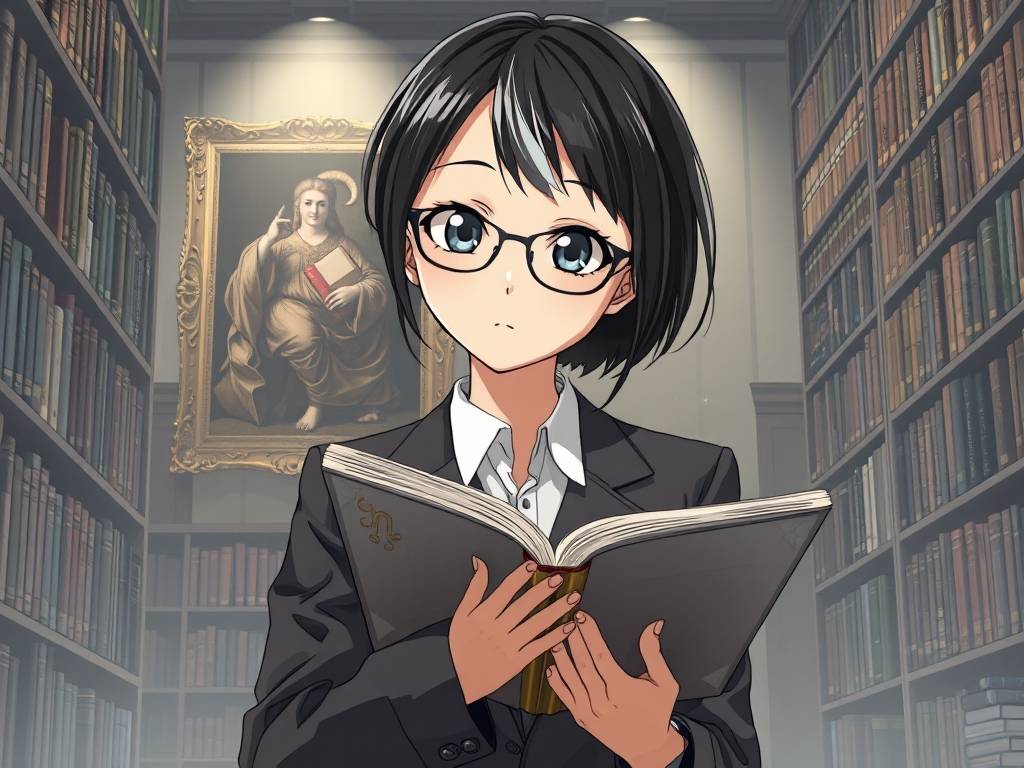 摩羯座怎么画动漫人物少女