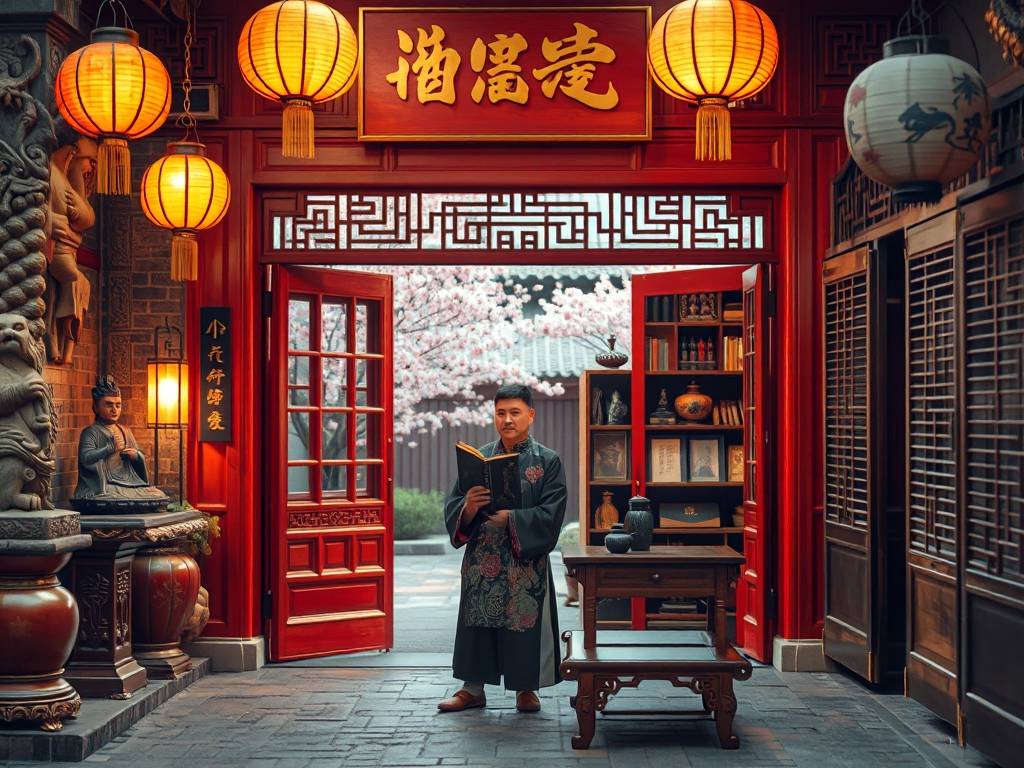 风水店面布置图片效果图