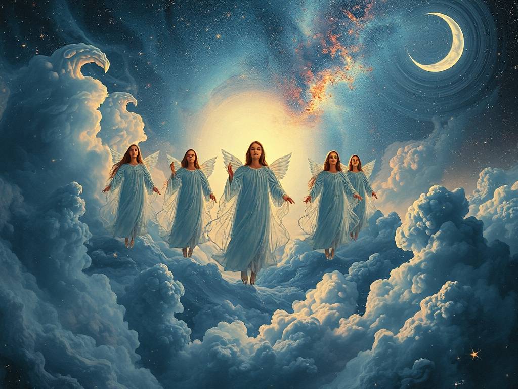 水瓶座图片唯美大全 星空