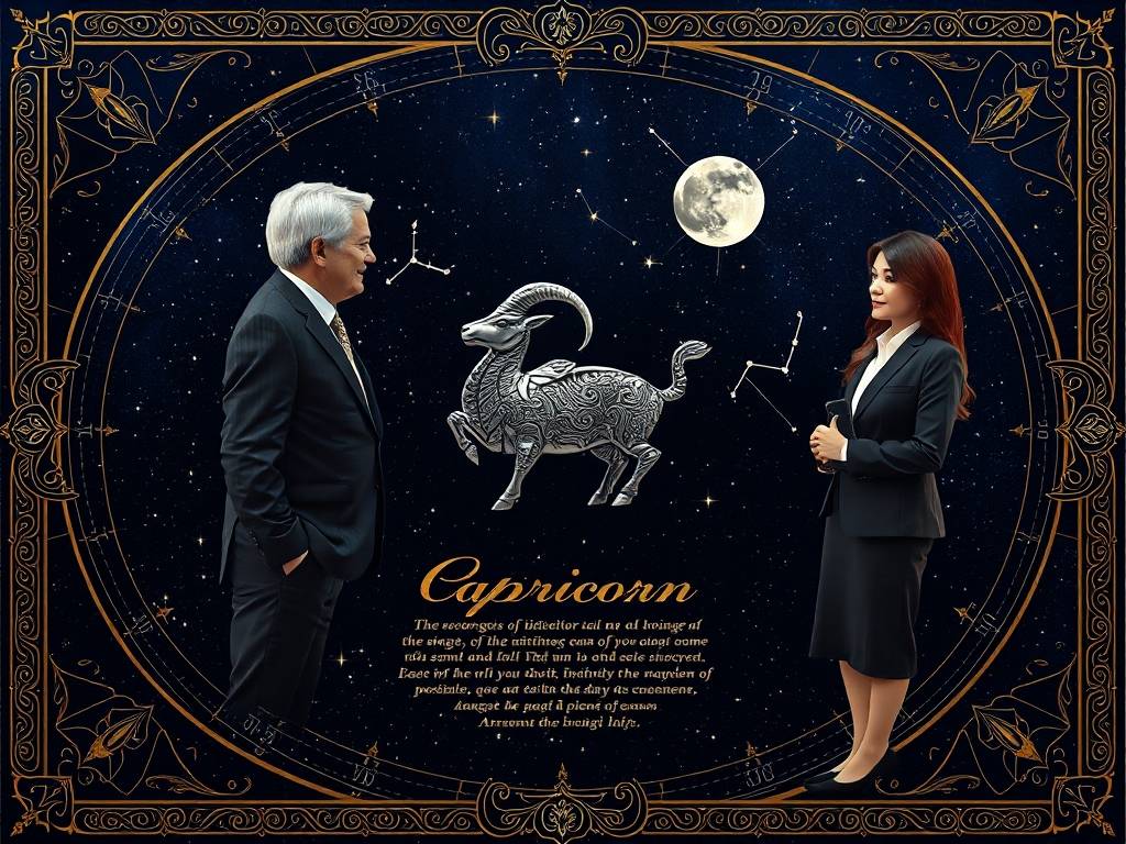 星座表十二星座表摩羯座性格