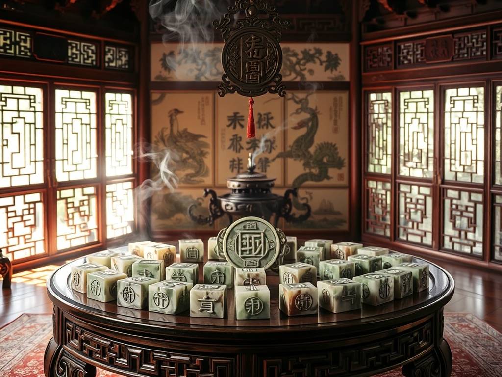 大门五帝钱的摆放风水图