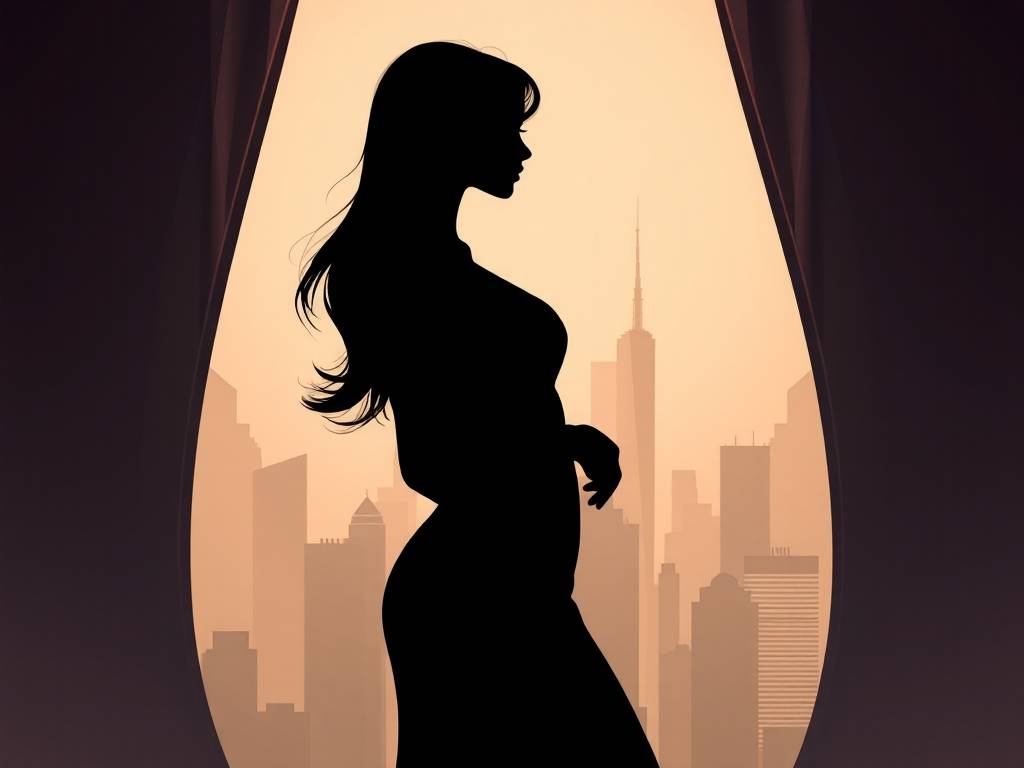 时尚微信头像图片 背影女