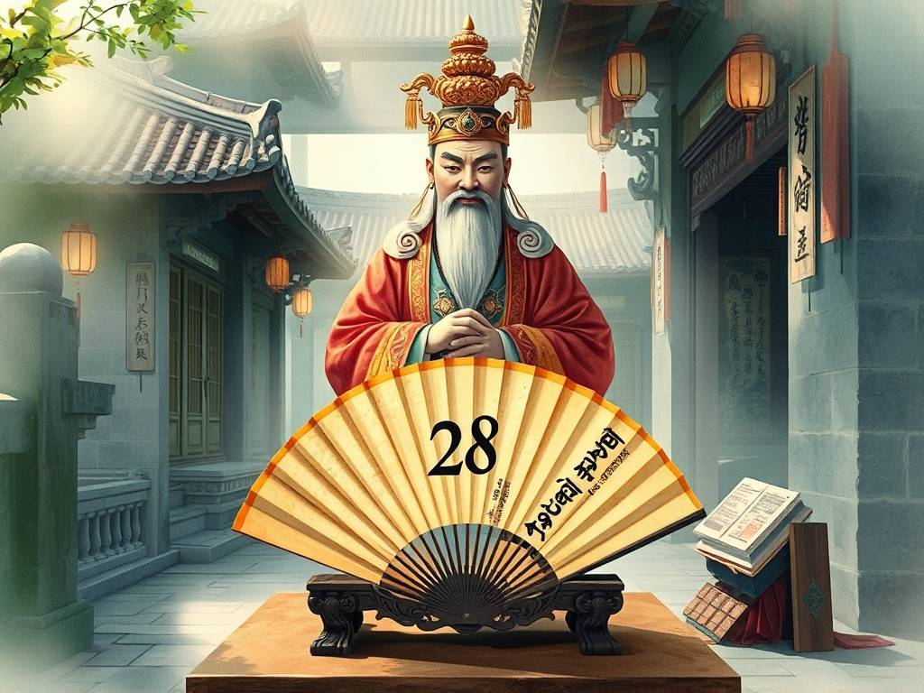 土地公灵签第二十八签
