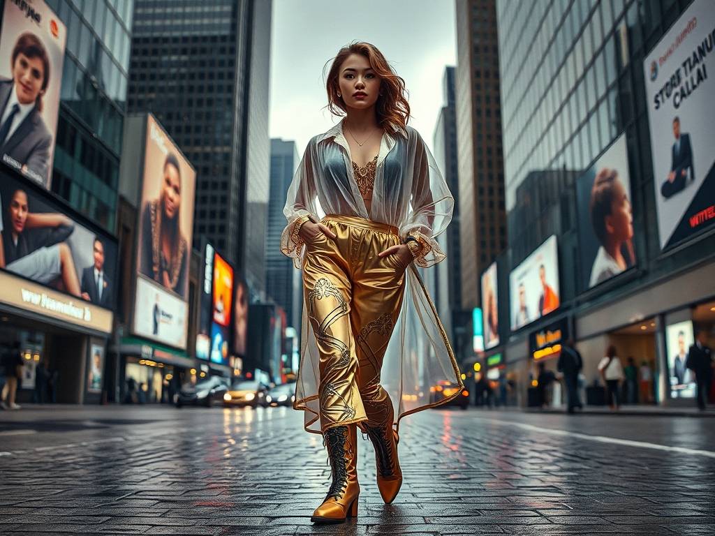 双子座走在时尚前沿的女生性格