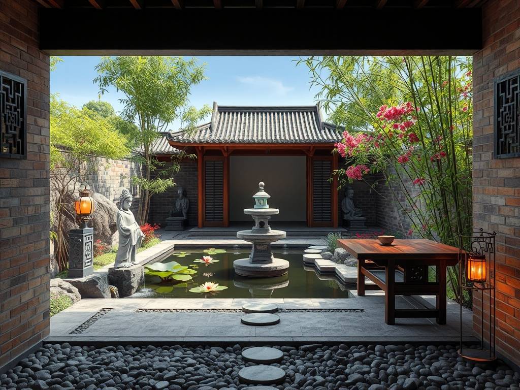 风水小院怎么装修好看图片