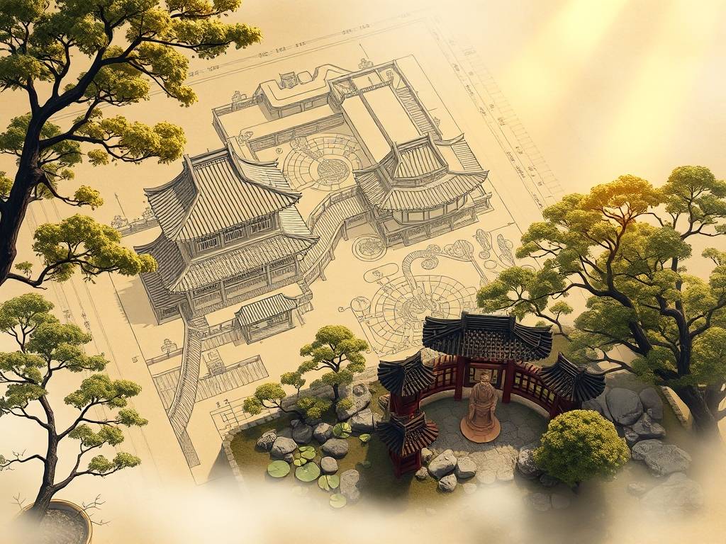 风水活动设计案例图纸图片