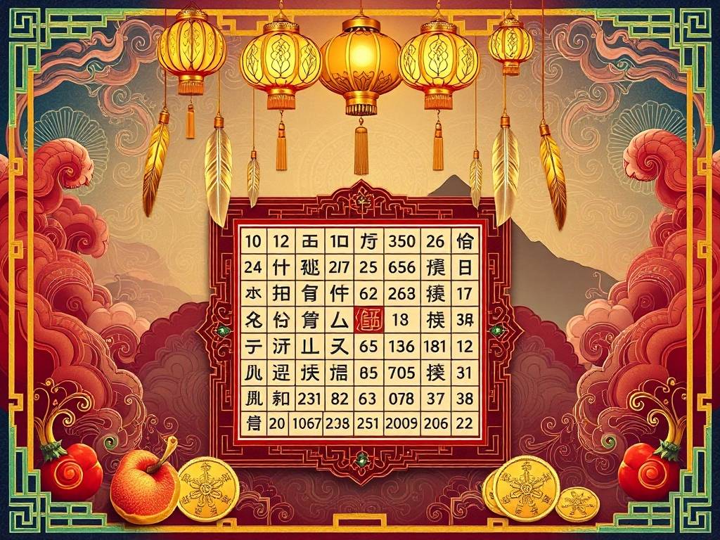 财运运势八字查询表