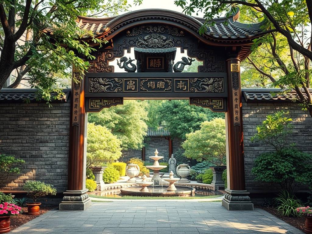 门的风水学