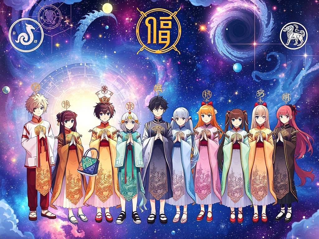 星座图片生肖配对图