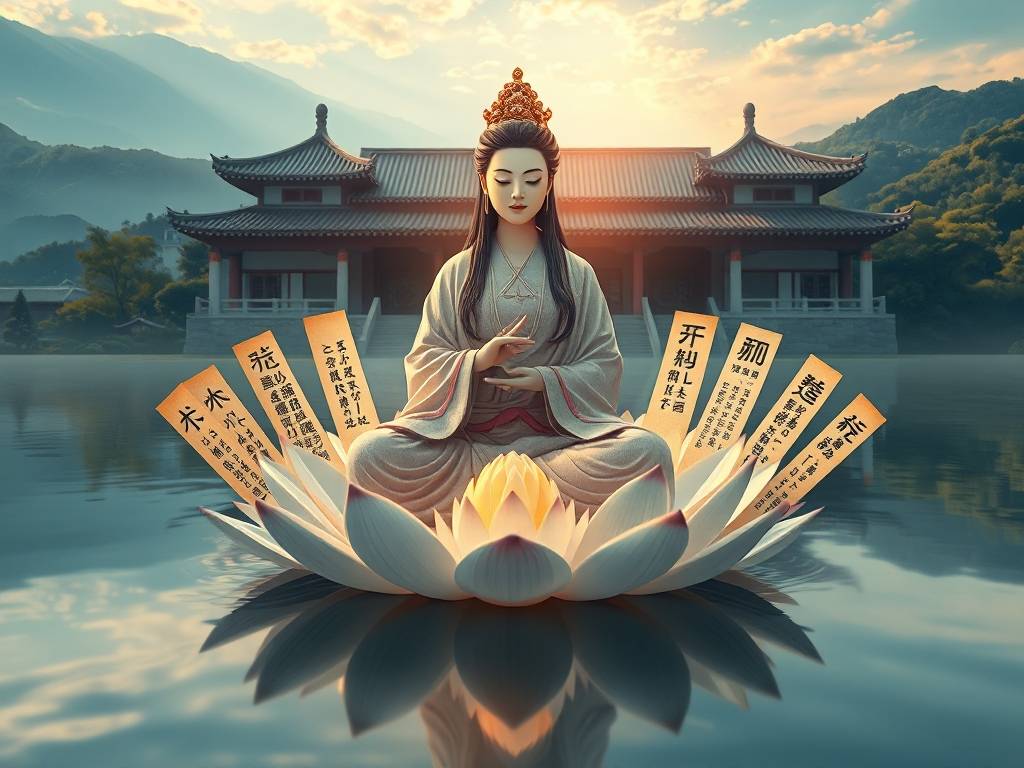 关于观音灵签观音灵签由签的信息