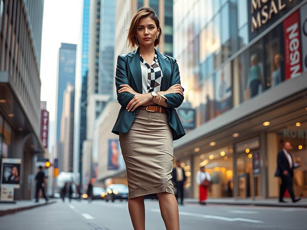 时尚穿搭图片女2020欧美