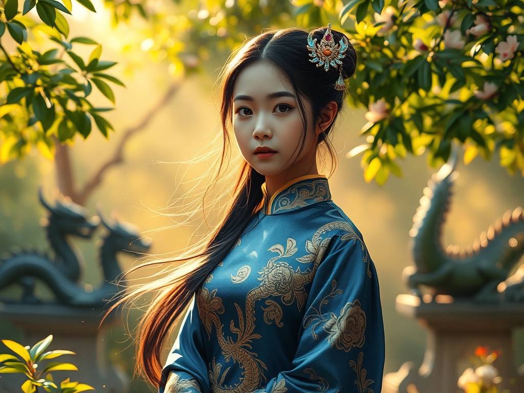 女孩属龙好还是属龙好呀图片