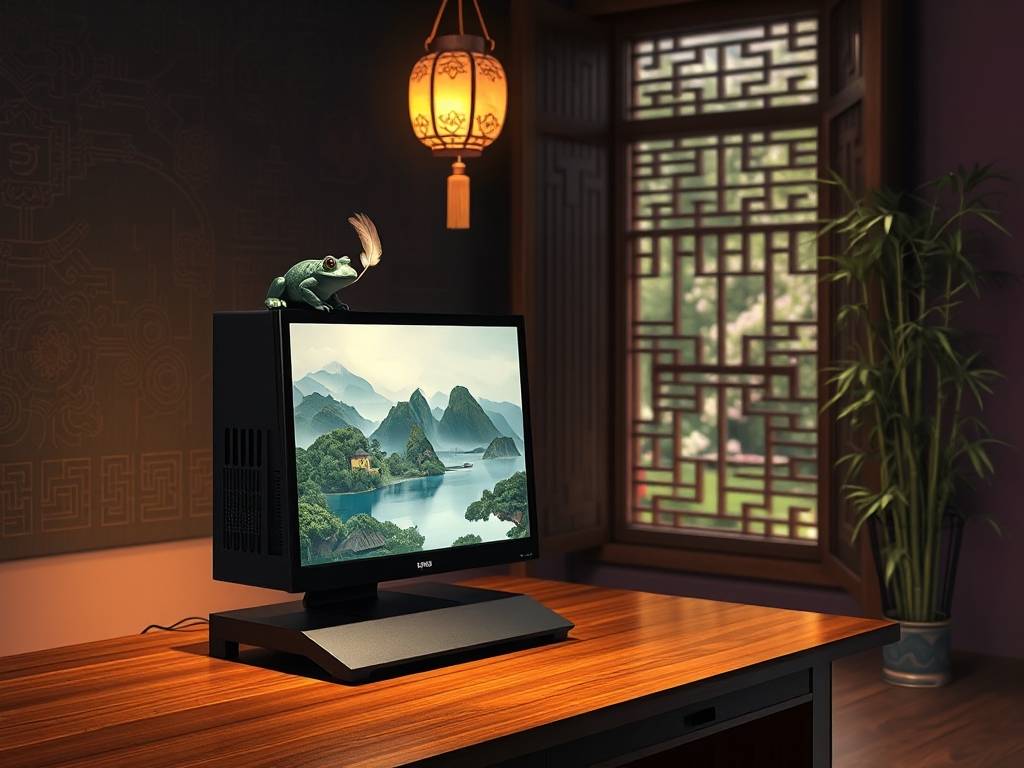 电脑招财风水壁纸图片设置