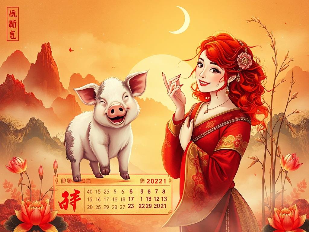 属猪白羊女在2021运势