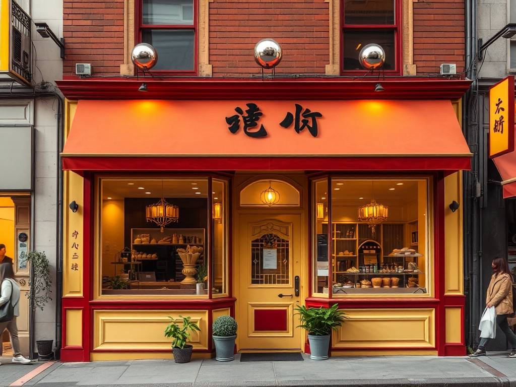 店面什么颜色醒目风水好一点