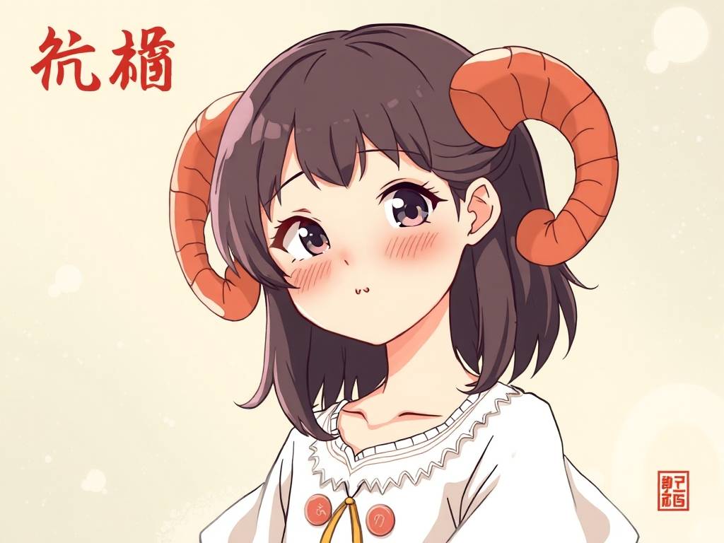 白羊座的动漫人物图片少女