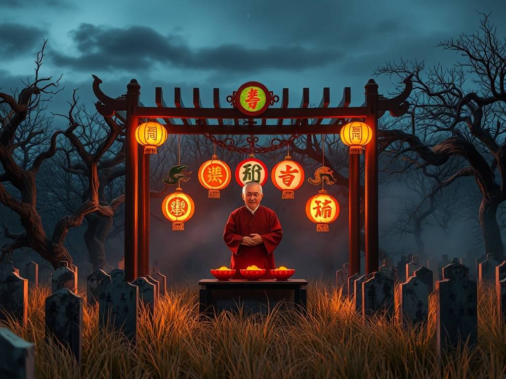 墓地招财阵法