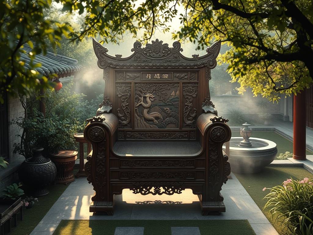 阳宅像个太师椅一直