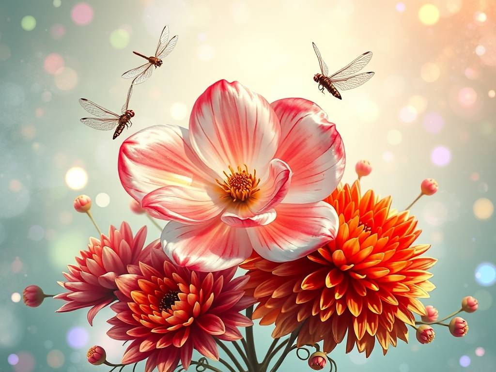 转运招财头像花图图片