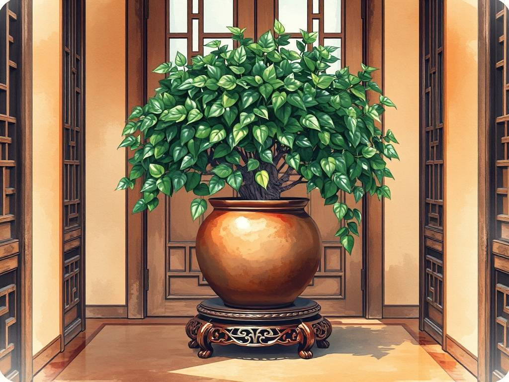 玄关摆什么盆栽最好