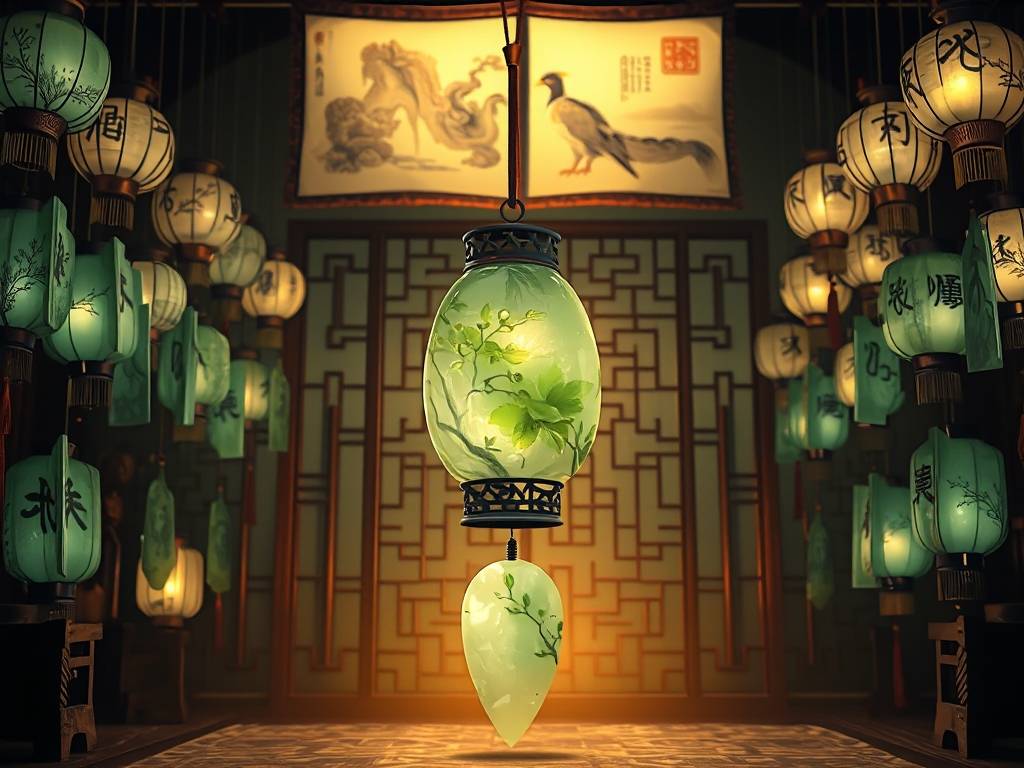 翡翠风水摆件