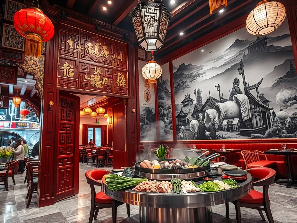 成都火锅店装修风水图片高清