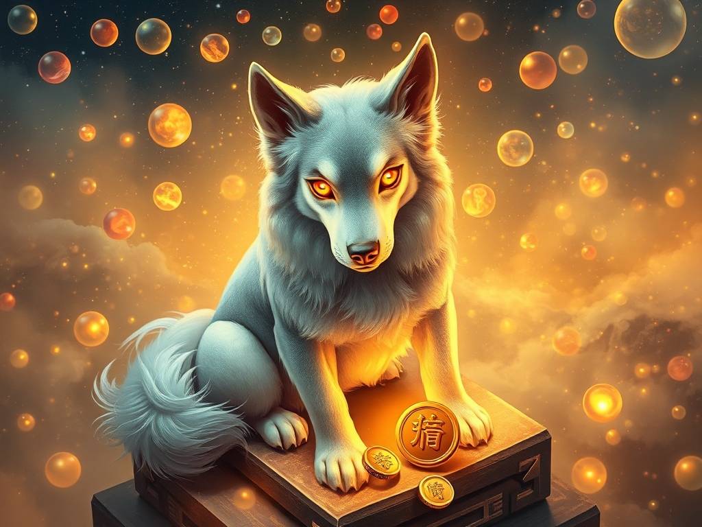 属狗带几眼天珠聚财