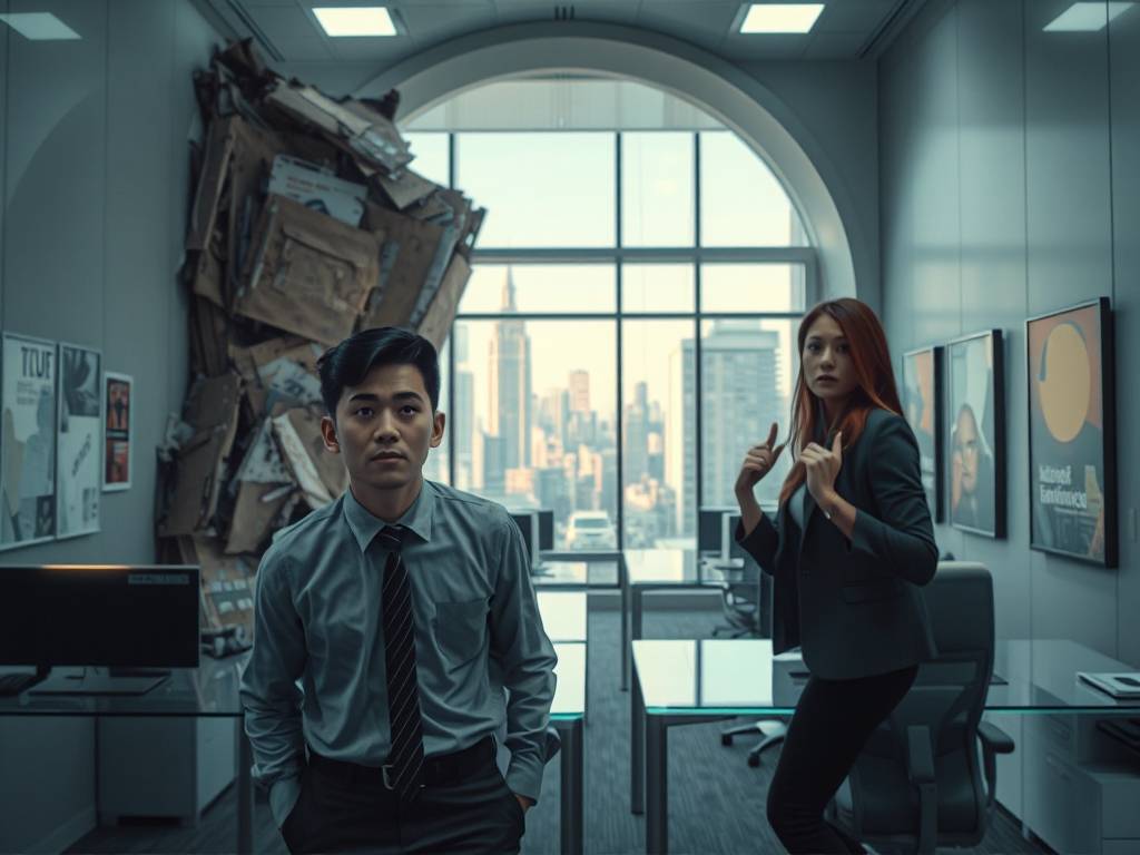 梦到公司墙倒了一面,没压倒人