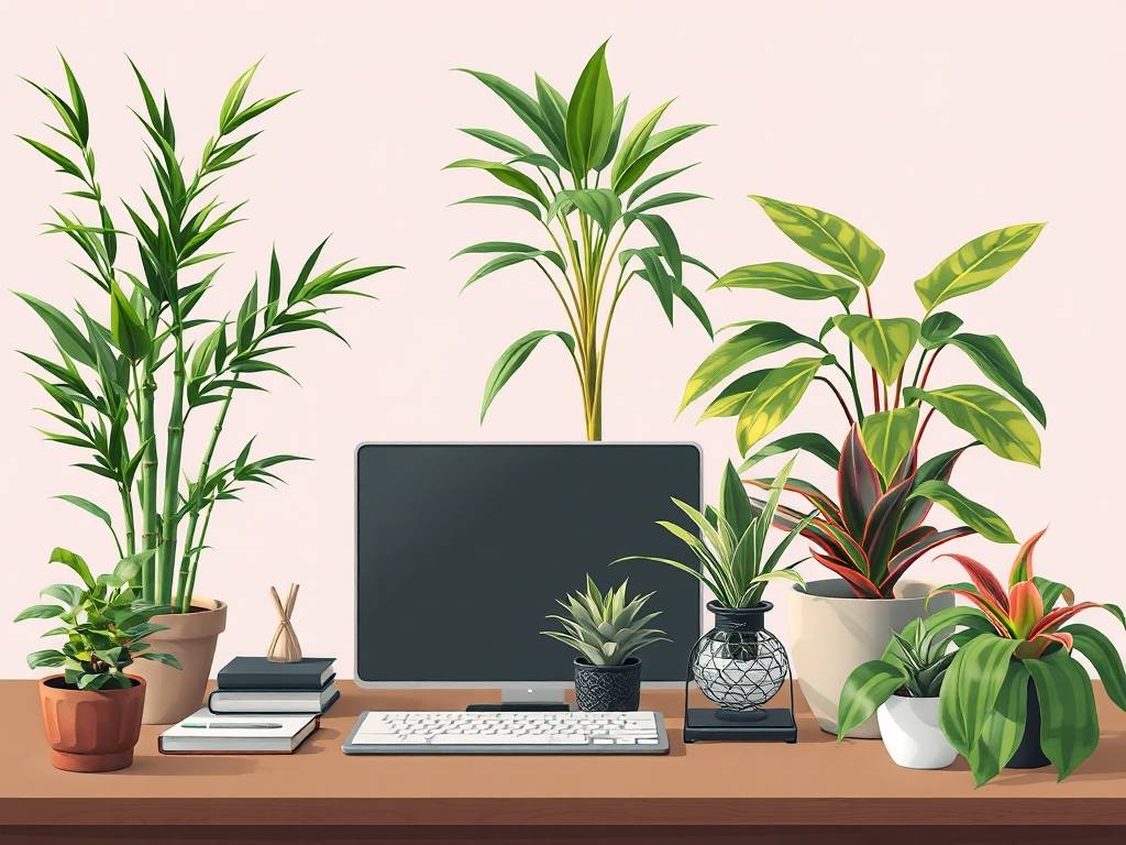 办公桌放什么开运植物