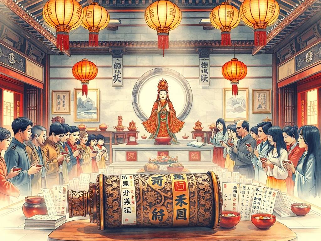 妈祖灵签在线抽签祖天后灵签