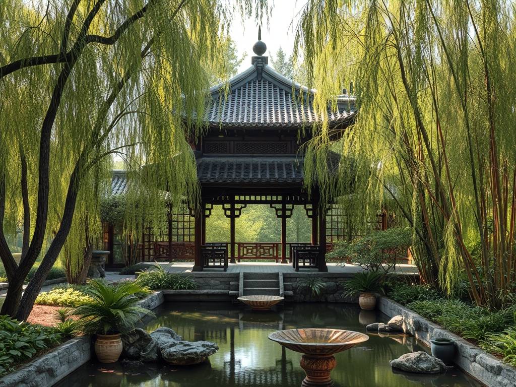 院子的亭子在哪个地方风水好
